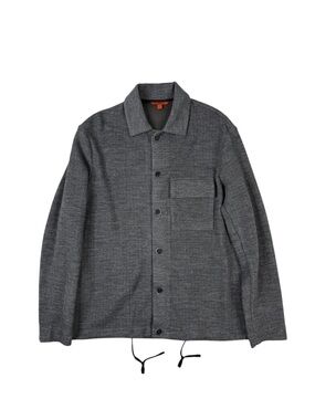 Barena KNIT OVERSHIRT BEGOLO SIMA ANTRACITE